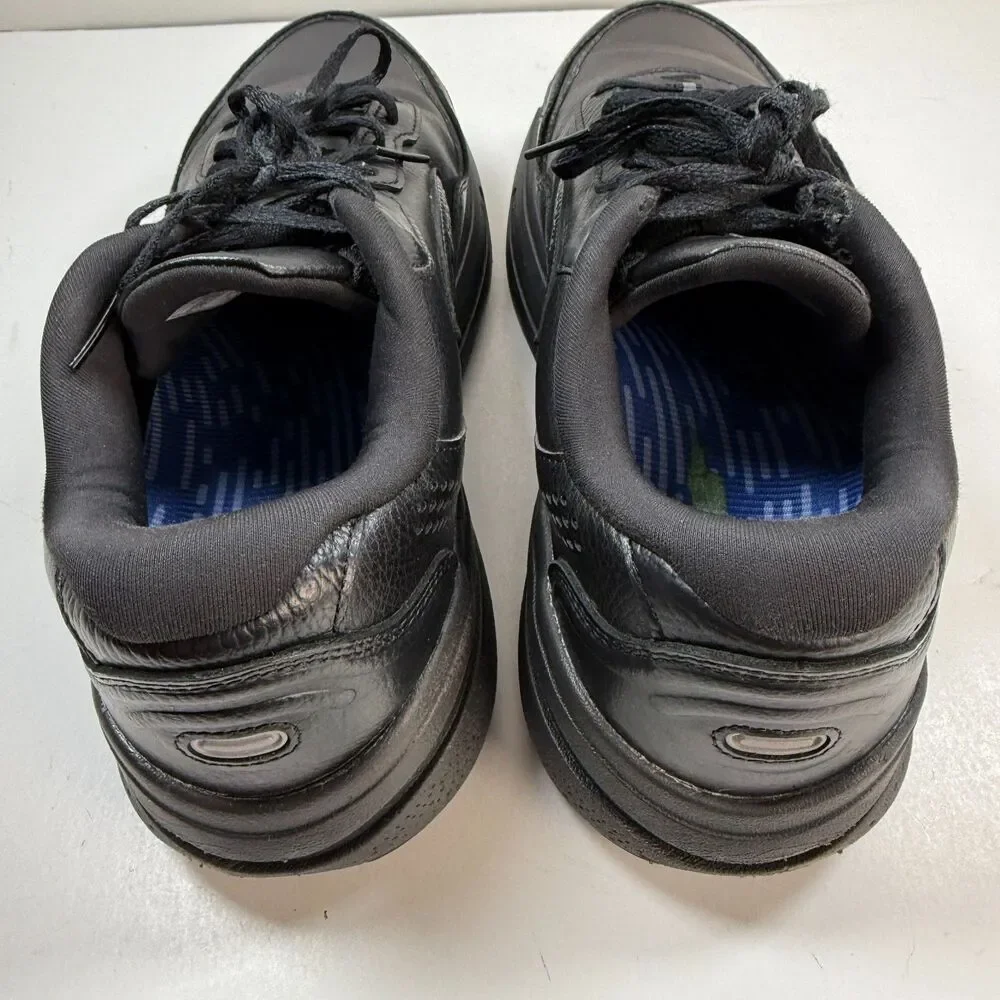 Brooks Ghost Max L 1104431D072 Mens US 10 D Running Shoes Black Leather Sneaker